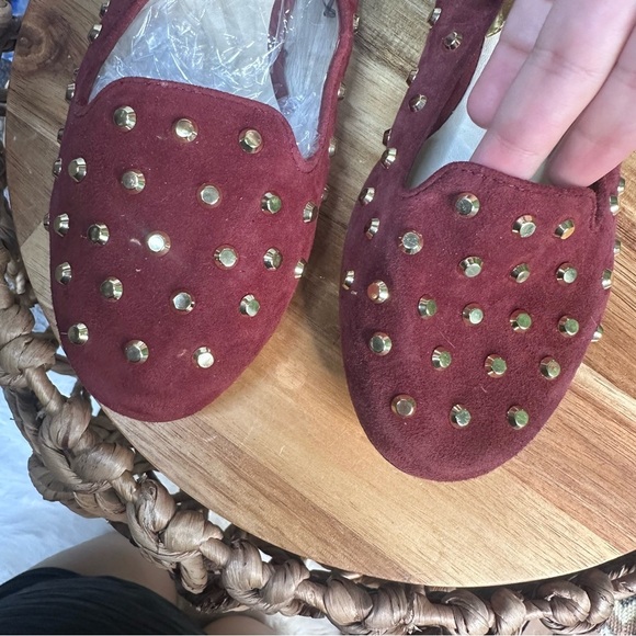 Michael kors gold studded flats - Picture 2 of 3